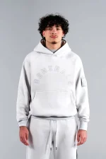 Geedup Generals Classic Fit Raglan Hoodie Nimbus Cloud